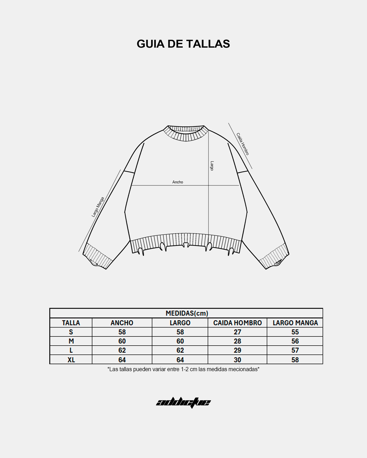 Sky Grey Frayed Heavyweight® Sweater
