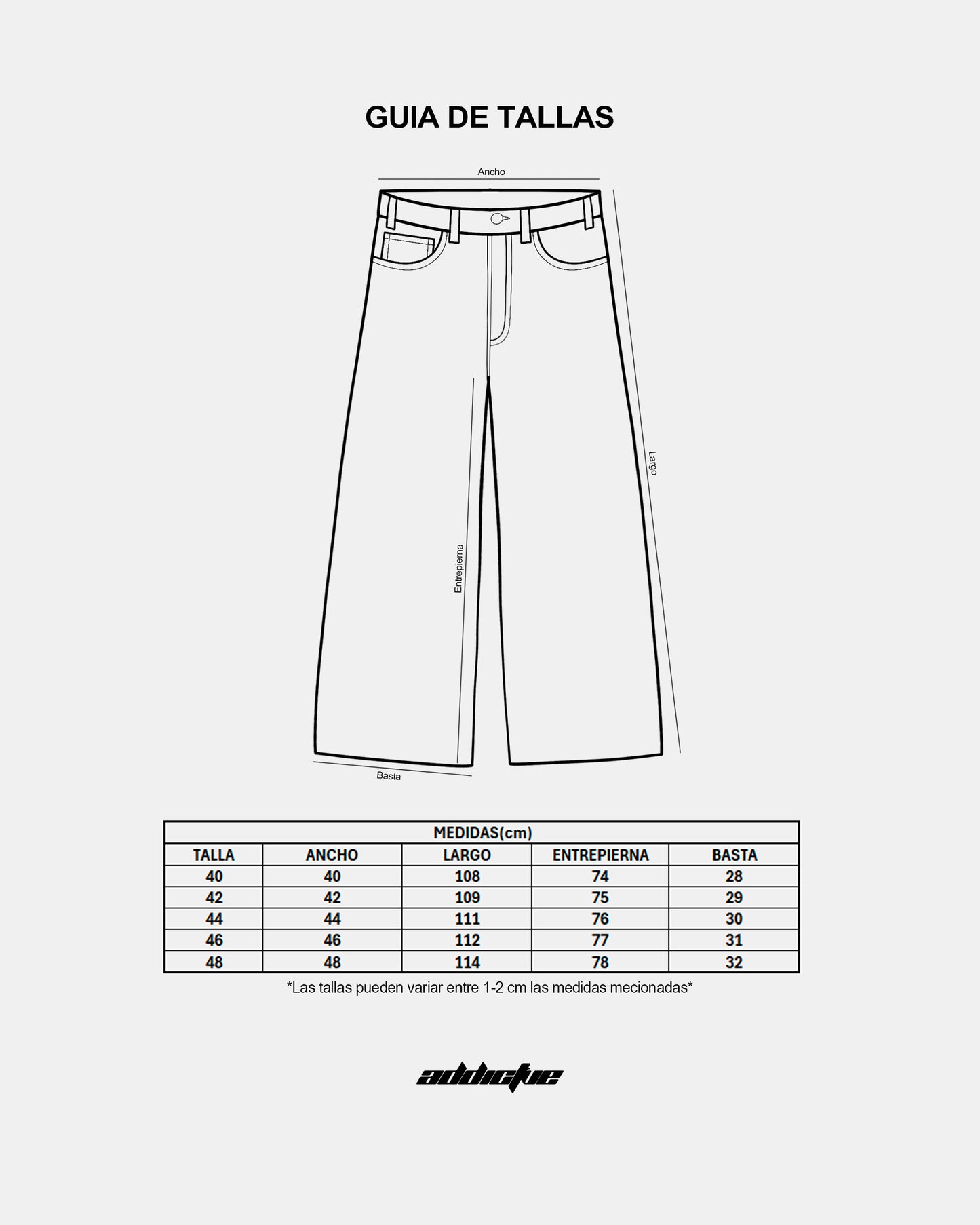 Obsidian Baggy Loose Jeans