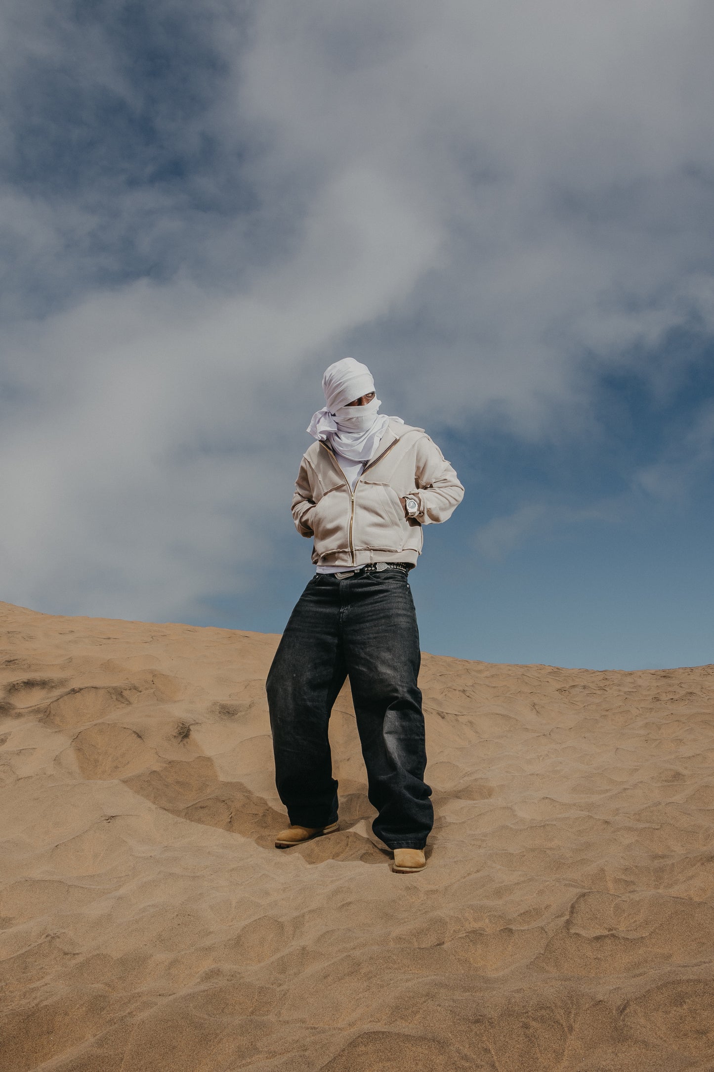 Desert Double Pocket Hoodie