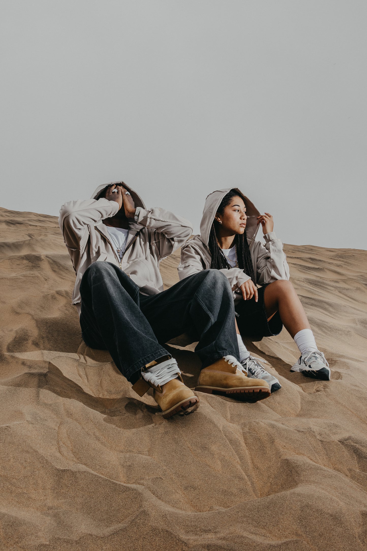 Desert Double Pocket Hoodie
