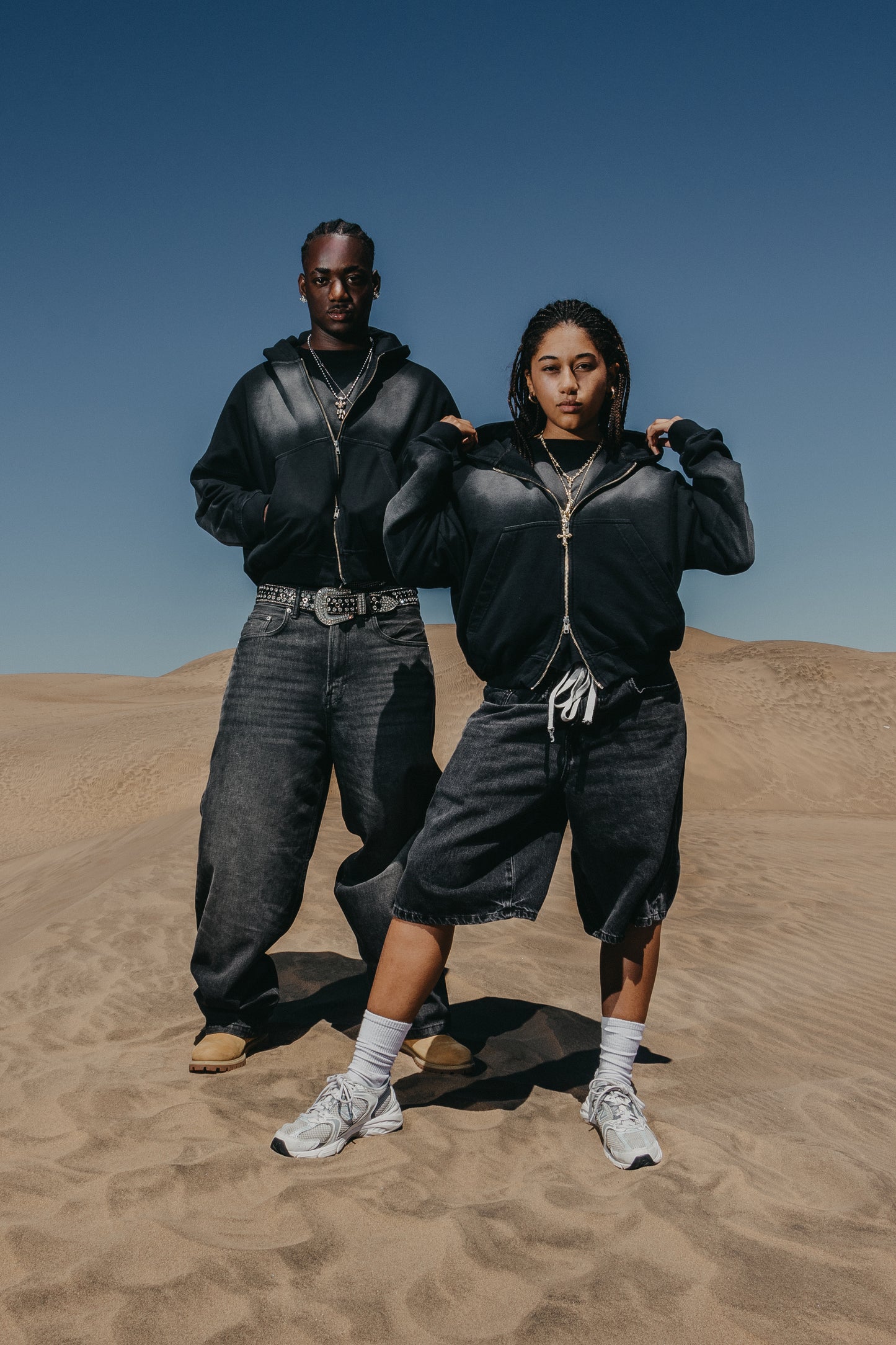 Shadow Double Zip Hoodie