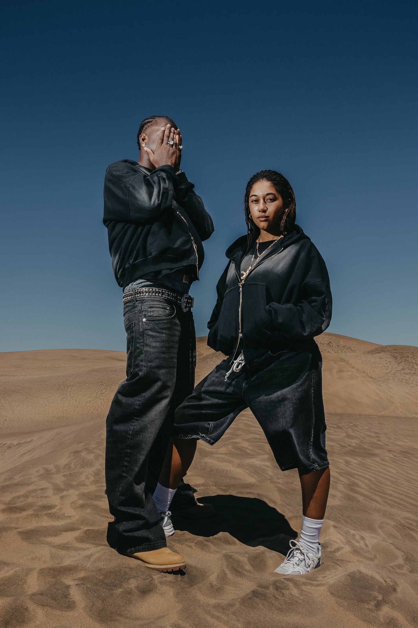 Shadow Double Zip Hoodie