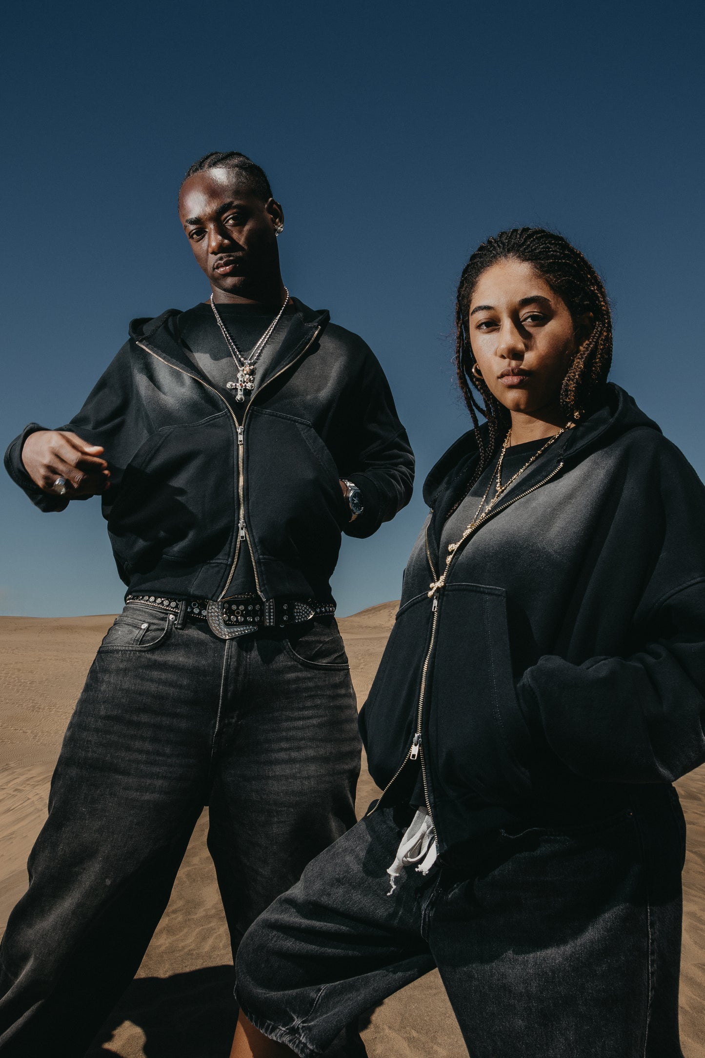 Shadow Double Zip Hoodie