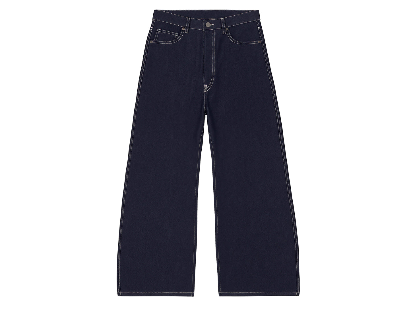 Instinctive Raw Baggy Jeans