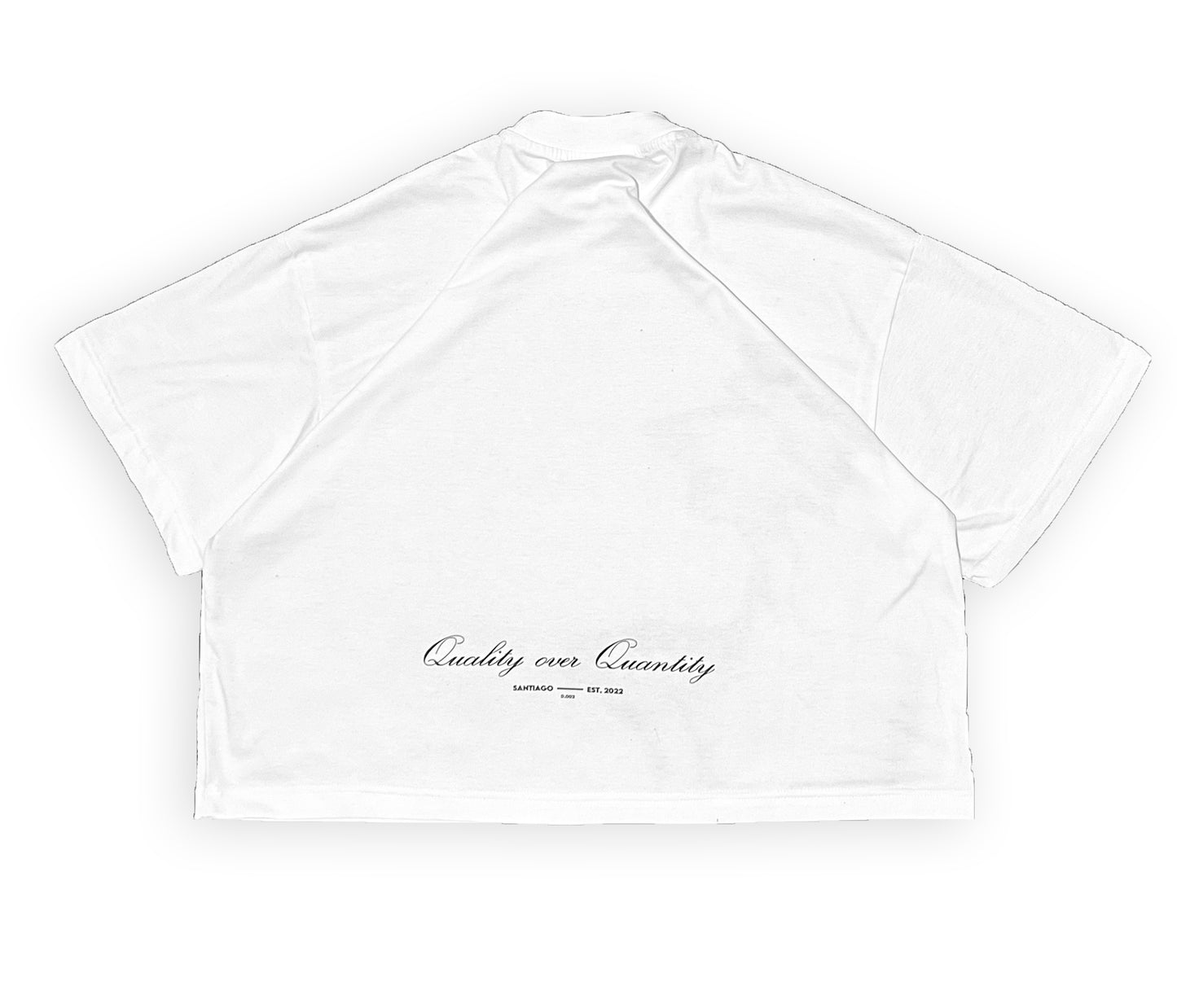 "Chaos" Boxy Tee WHITE