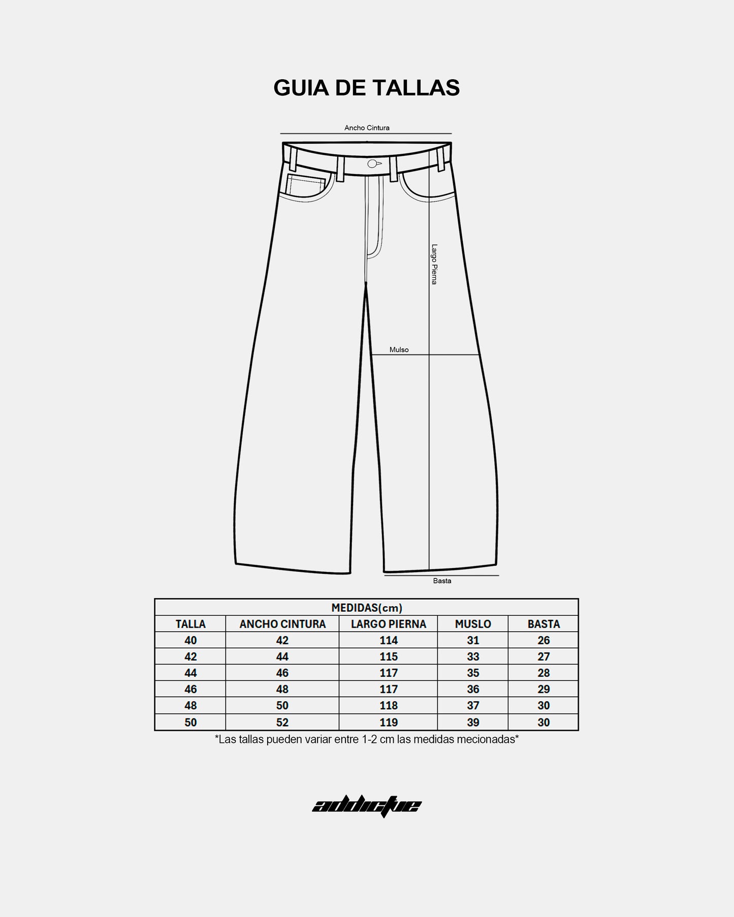 Instinctive Raw Baggy Jeans