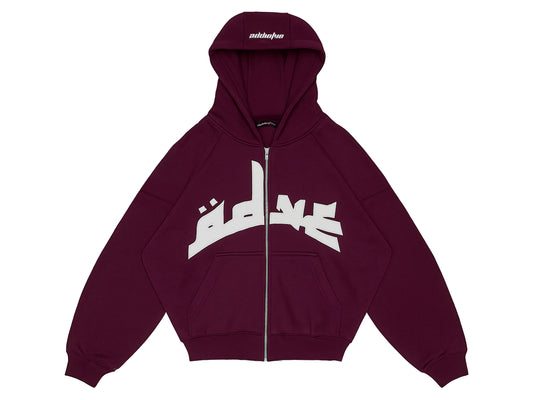 Instinctive Cherry ZipUp Hoodie