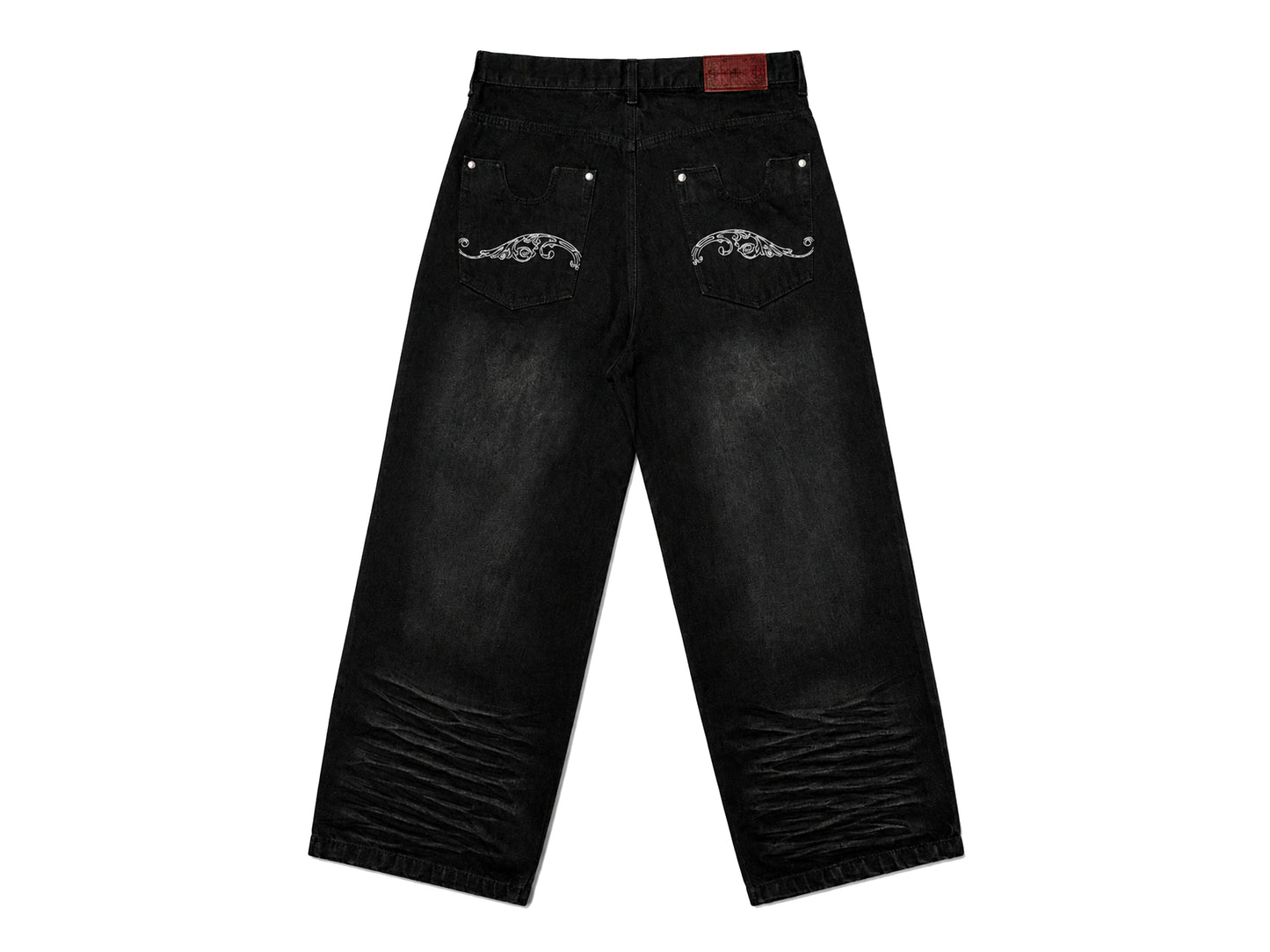 Obsidian Baggy Loose Jeans