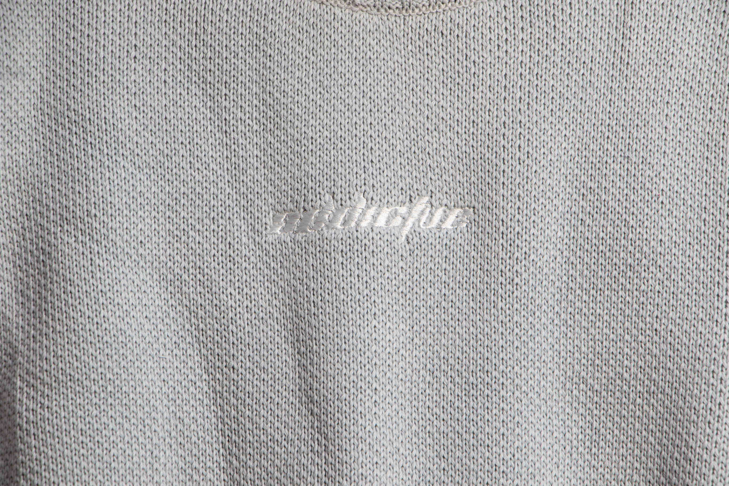 Sky Grey Frayed Heavyweight® Sweater