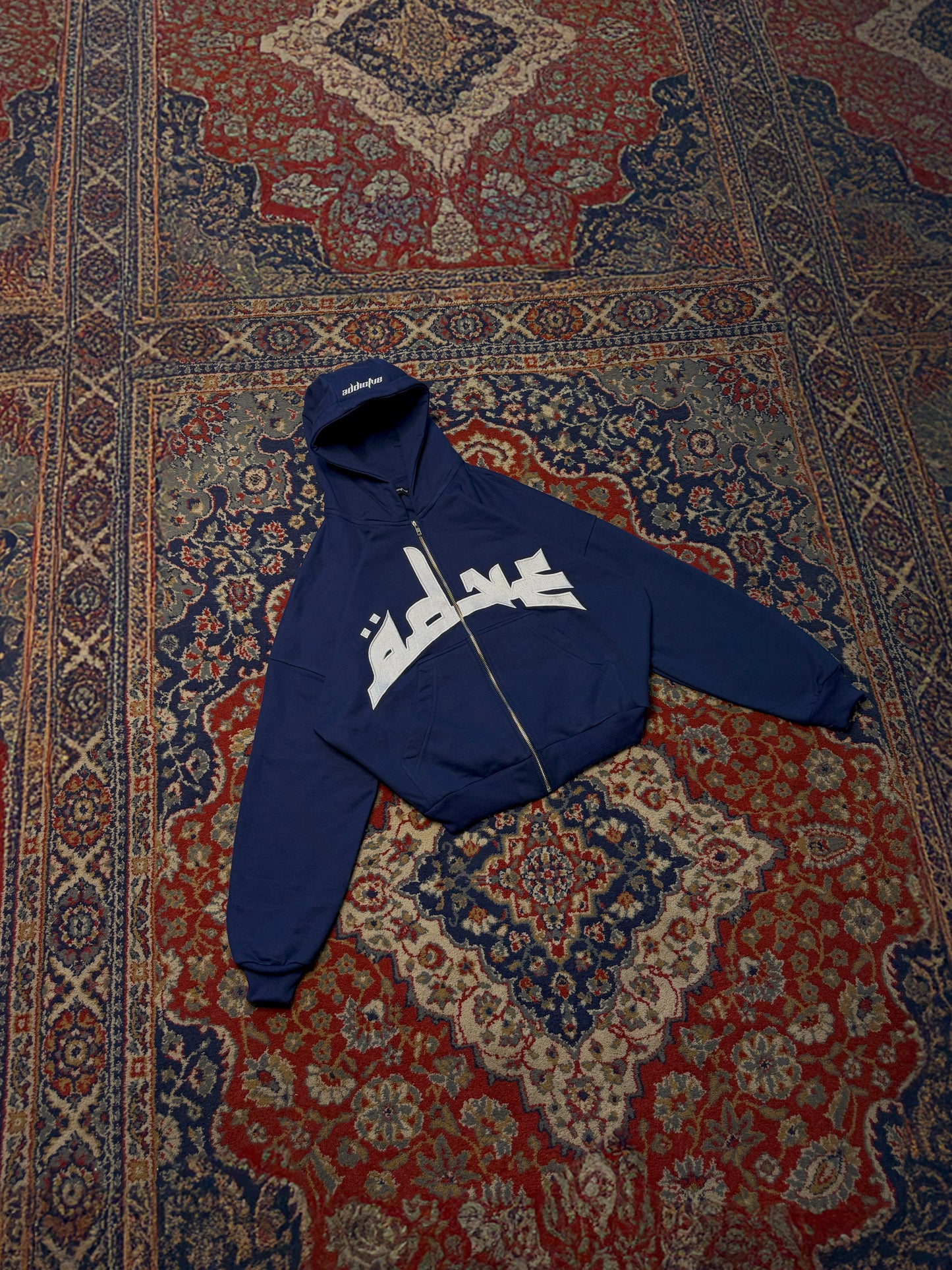 Instinctive French Blue ZipUp Hoodie